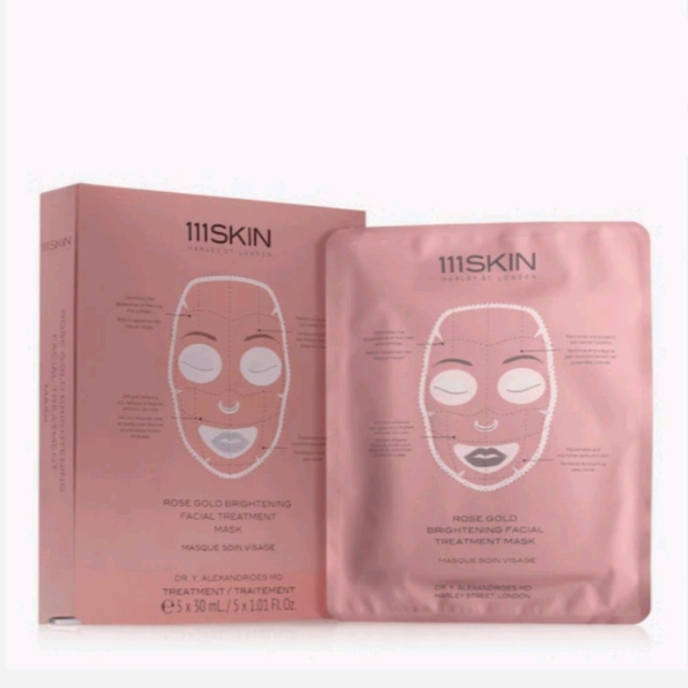 111SKIN ROSEGOLD BRIGHTENING FACIAL TREATMENT MASK